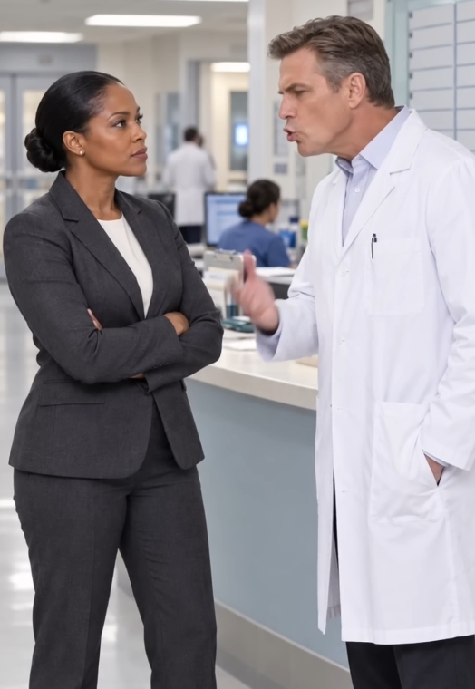 Chief Surgeon Threw a Black Woman Out of His Ward — She Was the Director Brought In to Evaluate Him
