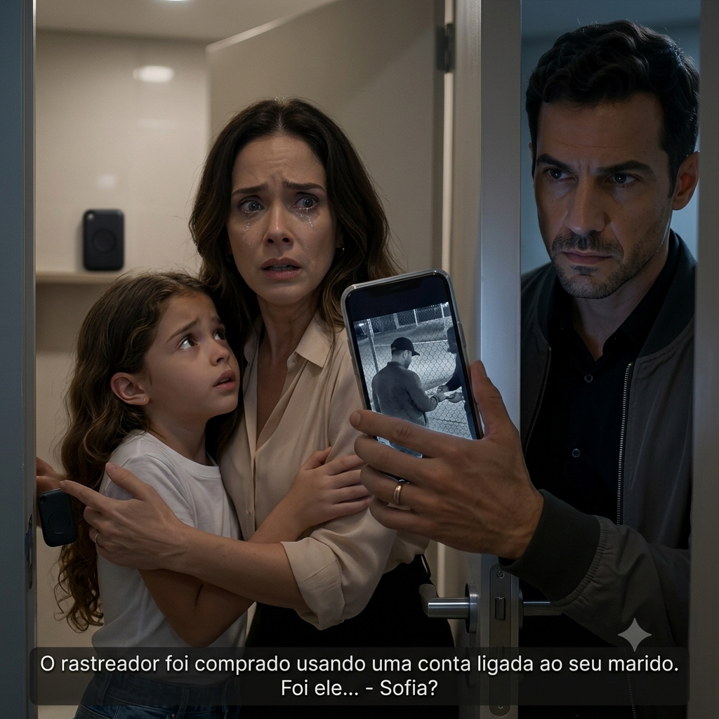 H57BZ Ela abriu a mochila amarela da filha e descobriu que alguém sabia exatamente onde elas estavam