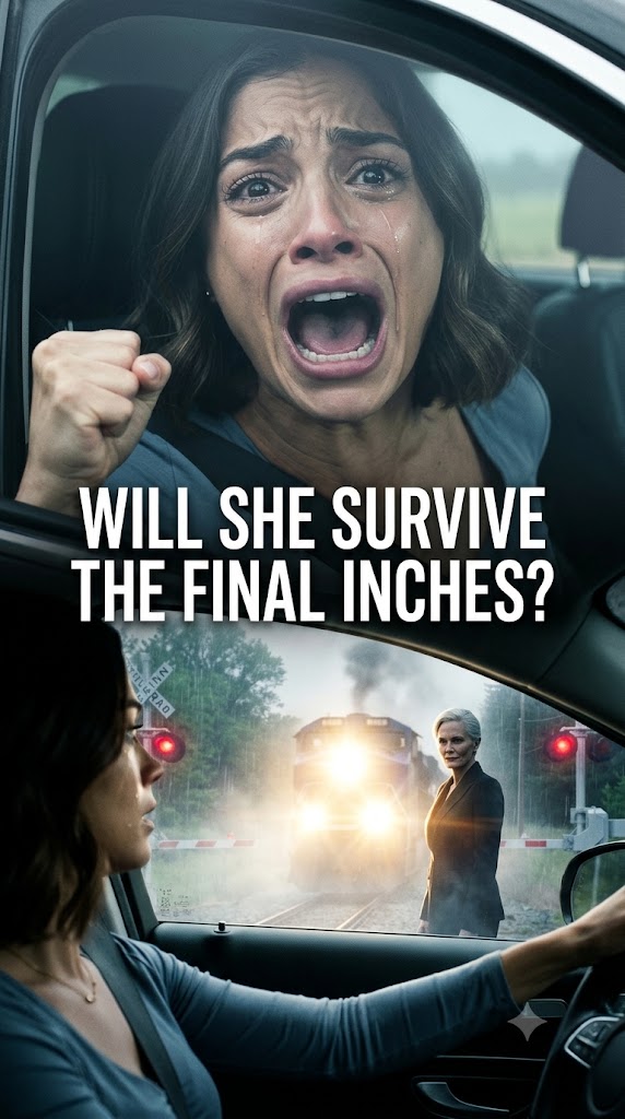 The train was inches away… but what happened next changed everything. Watch until the end! 😱💥