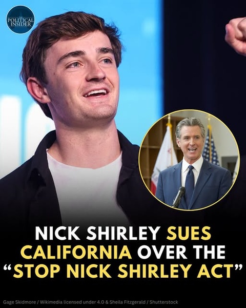 Nick Shirley Sues California Over the ‘Stop Nick Shirley Act’