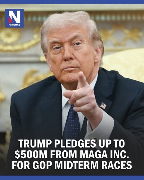 Trump Pledges Up to $500 Million from MAGA Inc. for GOP Midterm Races — But Will the Money Actually Arrive?