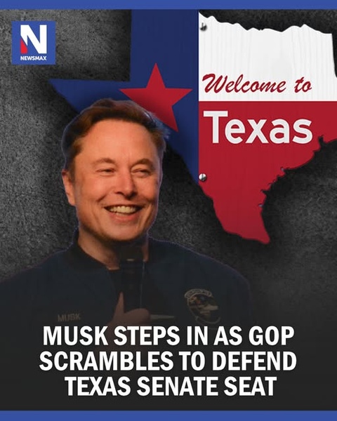 Elon Musk Steps Into Texas Senate Race as Republicans Rally Behind Ken Paxton