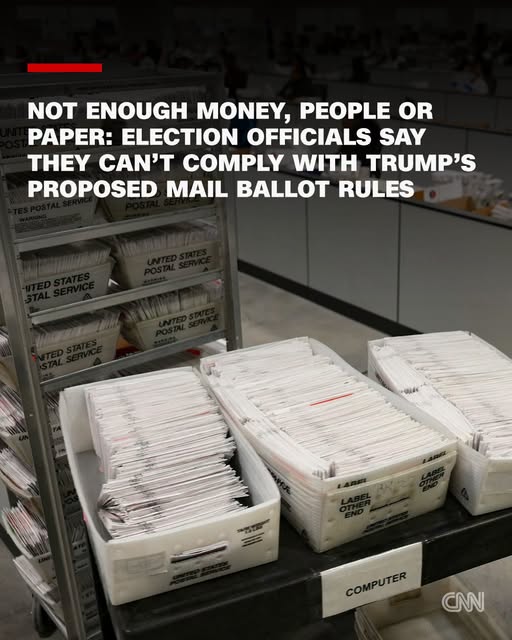 Election Officials Warn Trump’s Mail-Ballot Rules Could Overwhelm States as Court Fight Intensifies