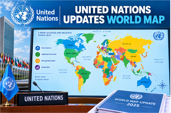 UN General Assembly Adopts New World Map to Correct Centuries of 'Cartographic Colonialism'