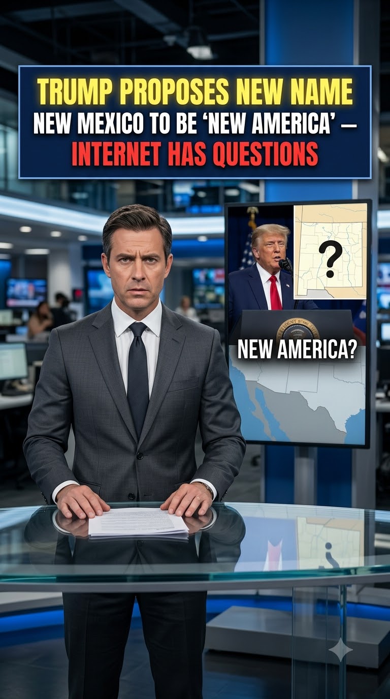 Trump Proposes Renaming New Mexico to 'New America' — Internet Has Questions