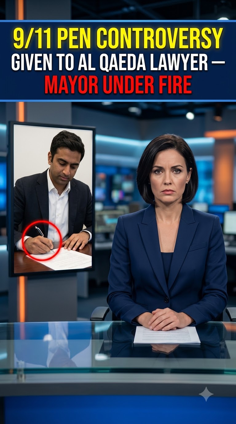 9/11 Pen Controversy: NYC Mayor Hands Ceremonial Pen to Lawyer Who Defended Al-Qaeda Terrorist