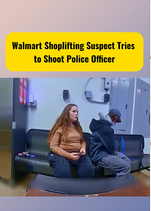 Walmart Shoplifting Suspect Tries to Shoot Police Officer