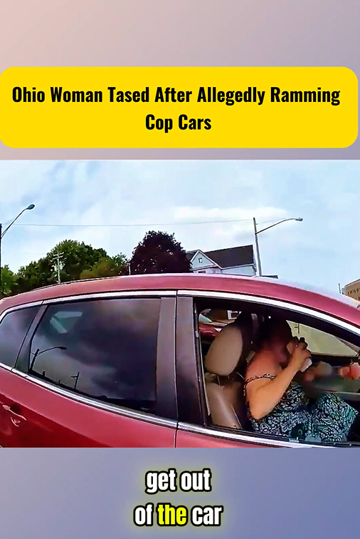 Ohio Woman Tased After Allegedly Ramming Cop Cars