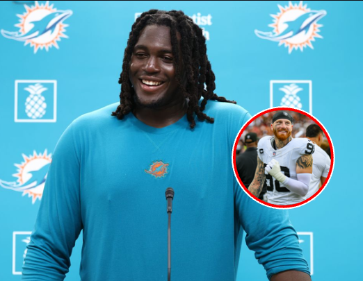 Dolphins Successfully Get “Hot-Headed” Maxx Crosby Rattled With Patrick Paul’s Message Ahead of Week 1 Showdown — Raiders Leader’s Emotional Response Sparks Mixed Reactions From Fans