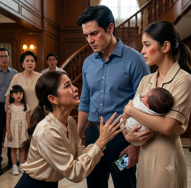 059tpl-Itinulak Niya ang Stroller Pababa ng Hagdan—Pero Hindi Niya Alam na May Nakakita!