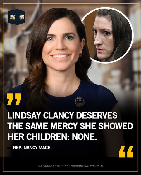 'No Mercy': Nancy Mace Says Lindsay Clancy Deserves Same Fate as Her Children in Scathing Attack