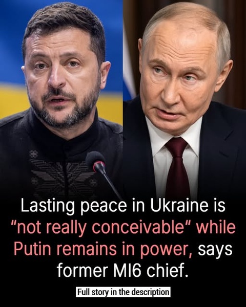 Lasting Peace in Ukraine 'Not Really Conceivable' While Putin Remains in Power, Says Former MI6 Chief