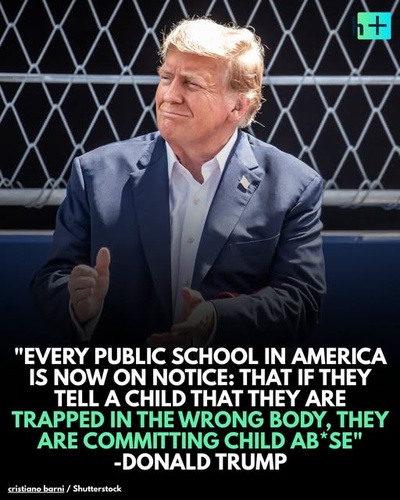 Trump Warns U.S. Public Schools Over Transgender-Identity Policies, Declaring They Are “On Notice”