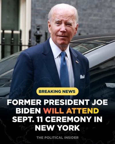 Biden to Attend 9/11 Ground Zero Ceremony, Joining All Living Former Presidents in a Show of Unity