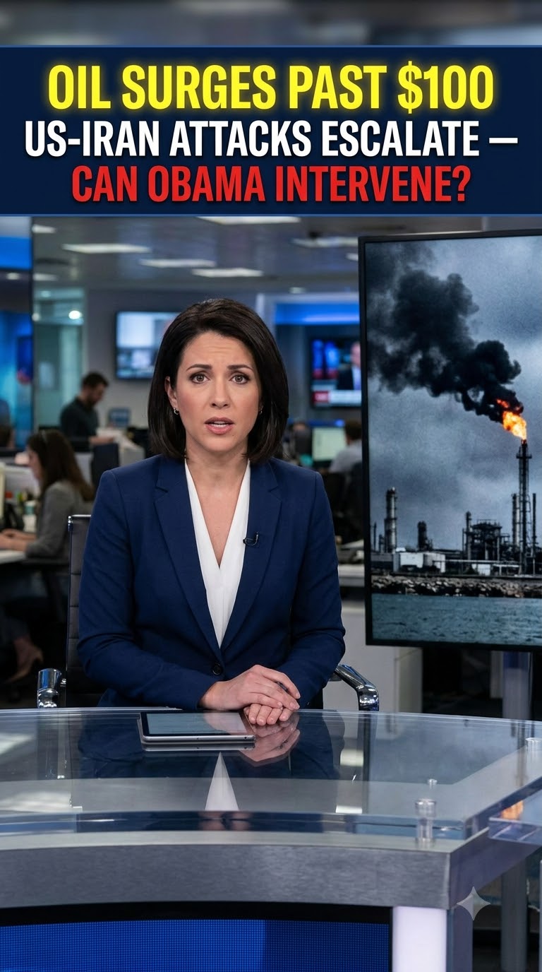 Oil Surges Past $100 as US-Iran Attacks Escalate — Can Obama Intervene?