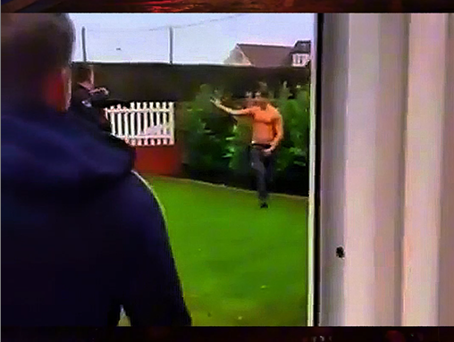 Officers Confront Man During Tense Call at His Home