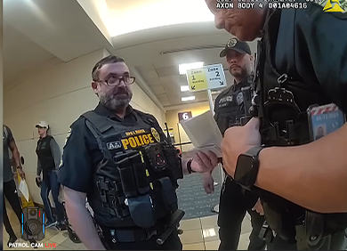 Woman Crashes Out at the Airport and Fights Police