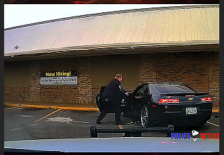 Dallas Police Confront Suspect at Walmart