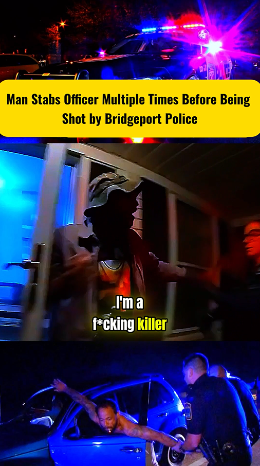Man Stabs Officer Multiple Times Before Being Shot by Bridgeport Police