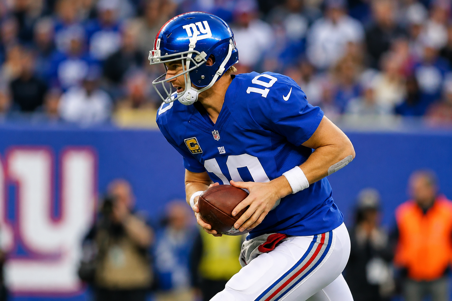 Giants Successfully Sign Historic Contract With Two-Time Super Bowl MVP QB After Offering a “Lifetime Commitment” — Ensuring the QB Will Receive $1 Million Annually After Retiring as a Giant