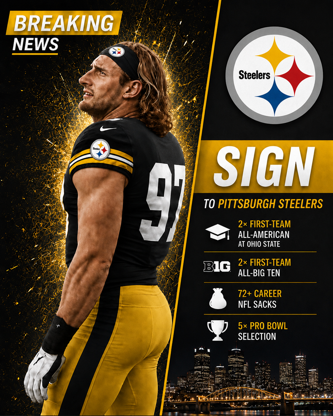 HOT: According to Adam Schefter’s “Confirmation,” the Steelers Are Finalizing a Blockbuster $24 Million Deal to Sign a Former AFC Champion Pro Bowl Edge Defender With 72 Career Sacks and Game-Changing Power
