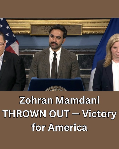 Viral Post Claims Zohran Mamdani 'THROWN OUT — Victory for America' — Here's What Actually Happened