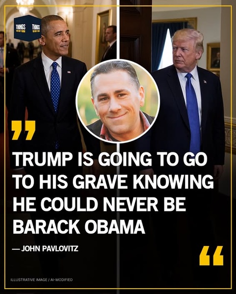 ‘Trump Will Go to His Grave Knowing He Could Never Be Barack Obama,’ Says John Pavlovitz in Viral Critique