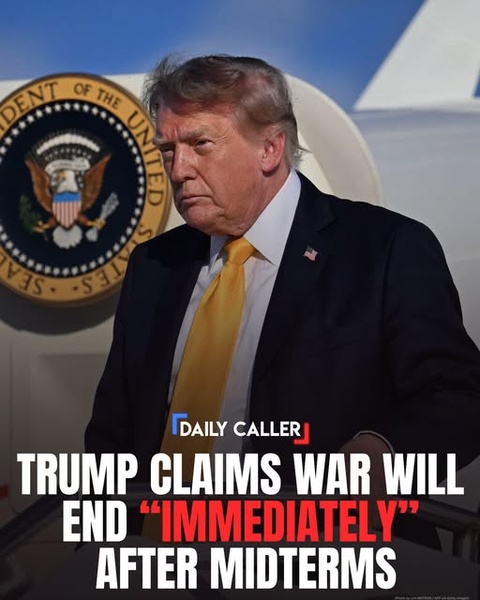 Trump Says Iran War Will End “Immediately” After