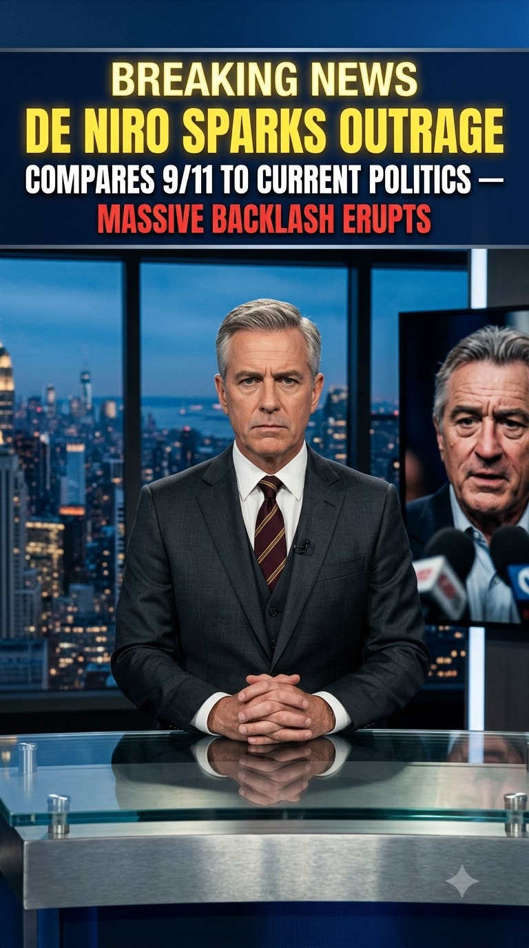 De Niro Sparks Outrage: Compares 9/11 to Current Politics — Massive Backlash Erupts