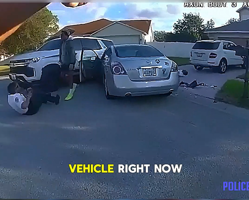 FLORIDA MAN RAMS HIS CAR INTO TWO DEPUTIES