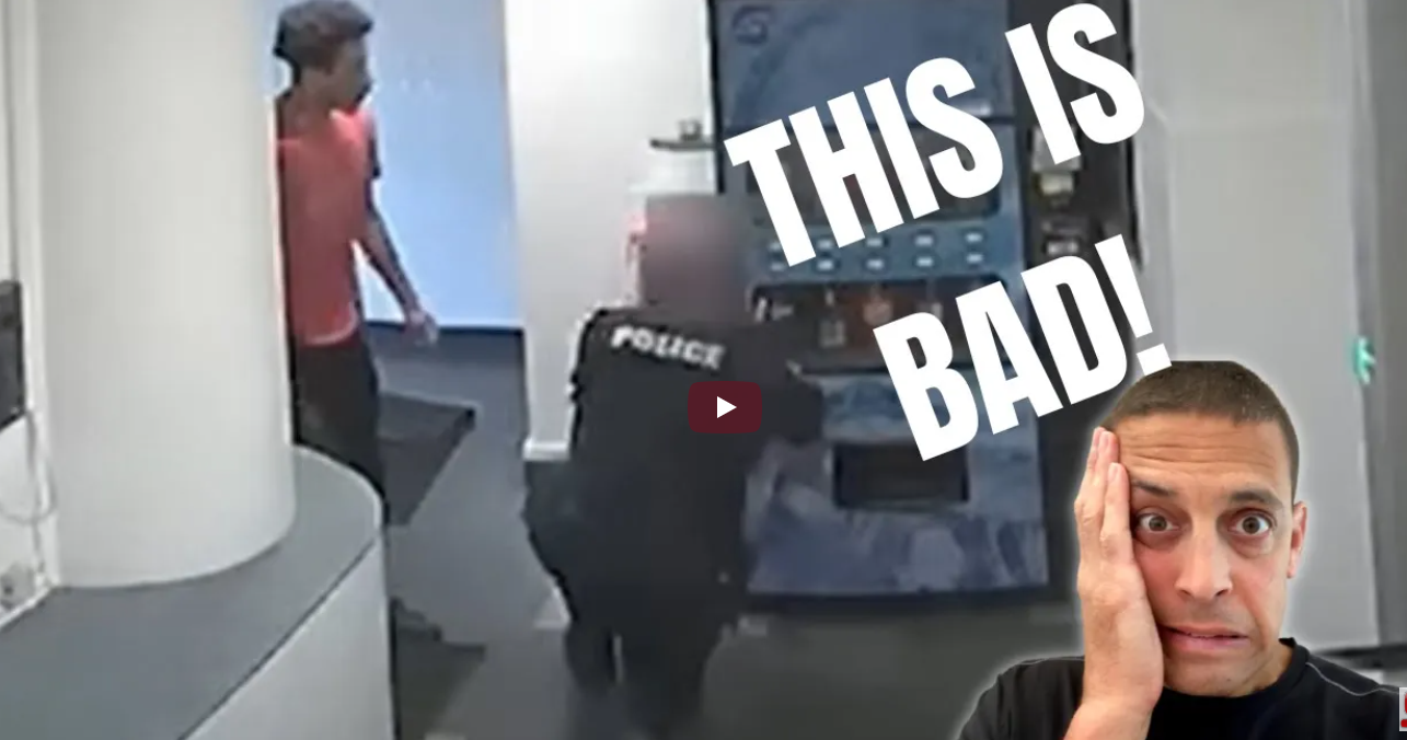 COP GETS BEATEN UP INSIDE HIS OWN POLICE DEPARTMENT! 😱 | Shocking Police Incident – REACTION