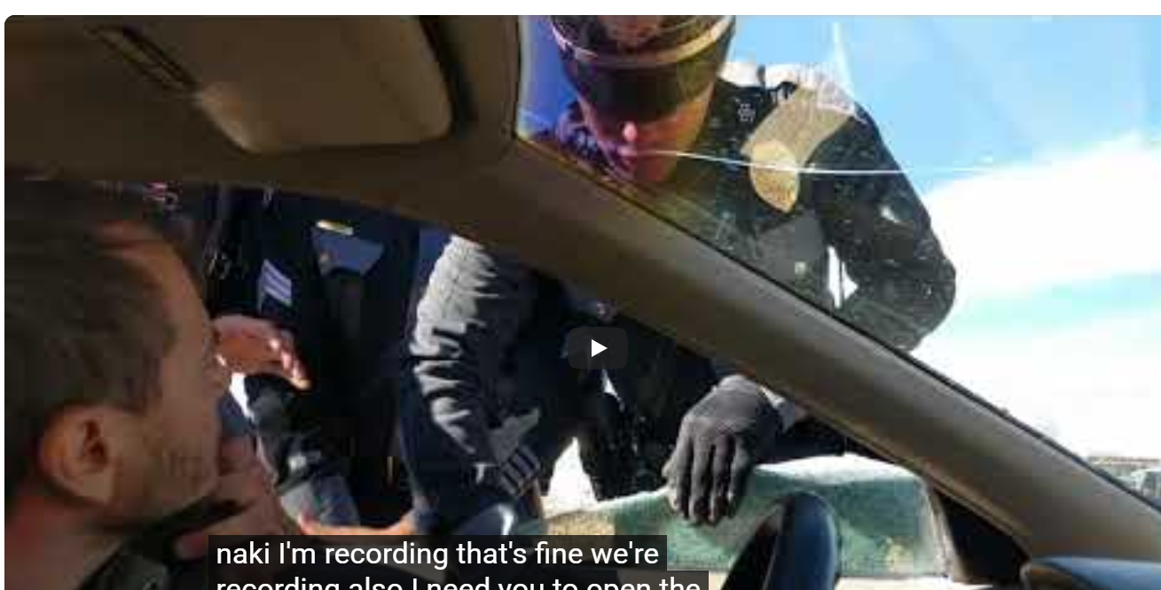 New Mexico State Trooper Smashes Driver’s Window After Driver Refuses to Comply
