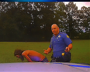Man’s Encounter With Police Takes a Sudden Turn