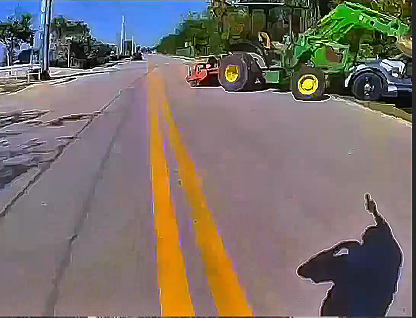 Stolen Tractor Rampage Leads to Intense Police Confrontation