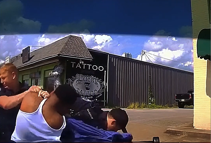 Bodycam Captures Assault on Police Officers After Panic Button Is Pressed