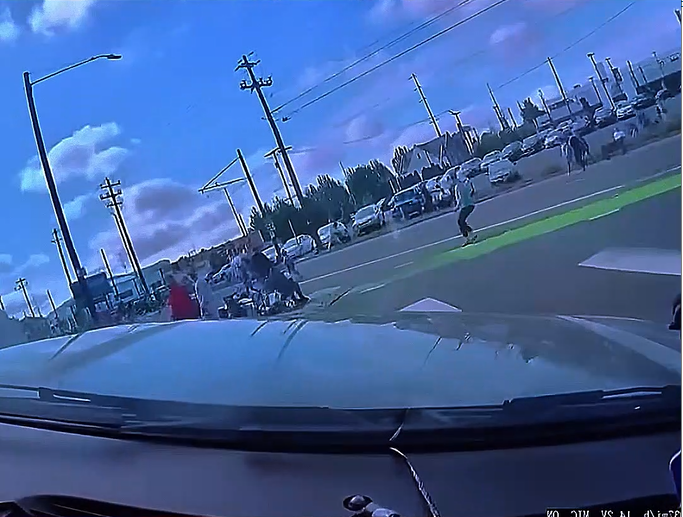 Dashcam Captures Man Driving Through Parade in Shocking Incident