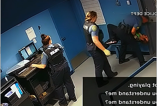 Video Captures Two De Soto Officers Beating and Kicking Man at Police Station