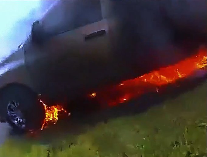 Bodycam Captures Texas Officers Rescuing Man From Burning Car