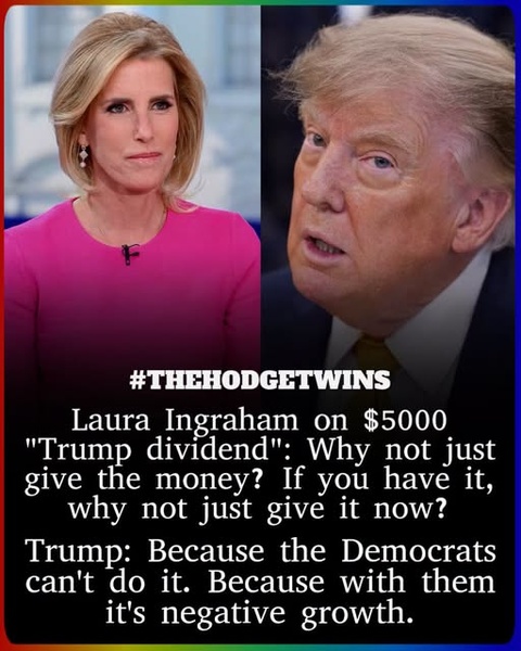 The $5,000 'Trump Dividend': Why the President Says He Can't Just 'Give the Money' Now
