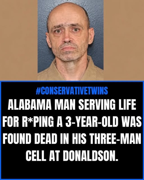 Inmate Serving Life for Child Rape Found Dead in Alabama Prison Cell