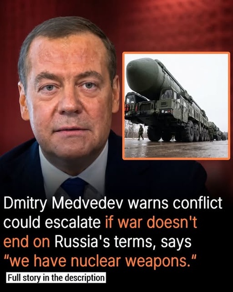 Medvedev Mocks Iran's Military Strength with Nuclear Missile Image