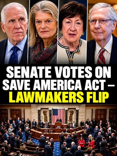 Senate Republicans Break Ranks Again, Blocking Trump-Backed SAVE America Act