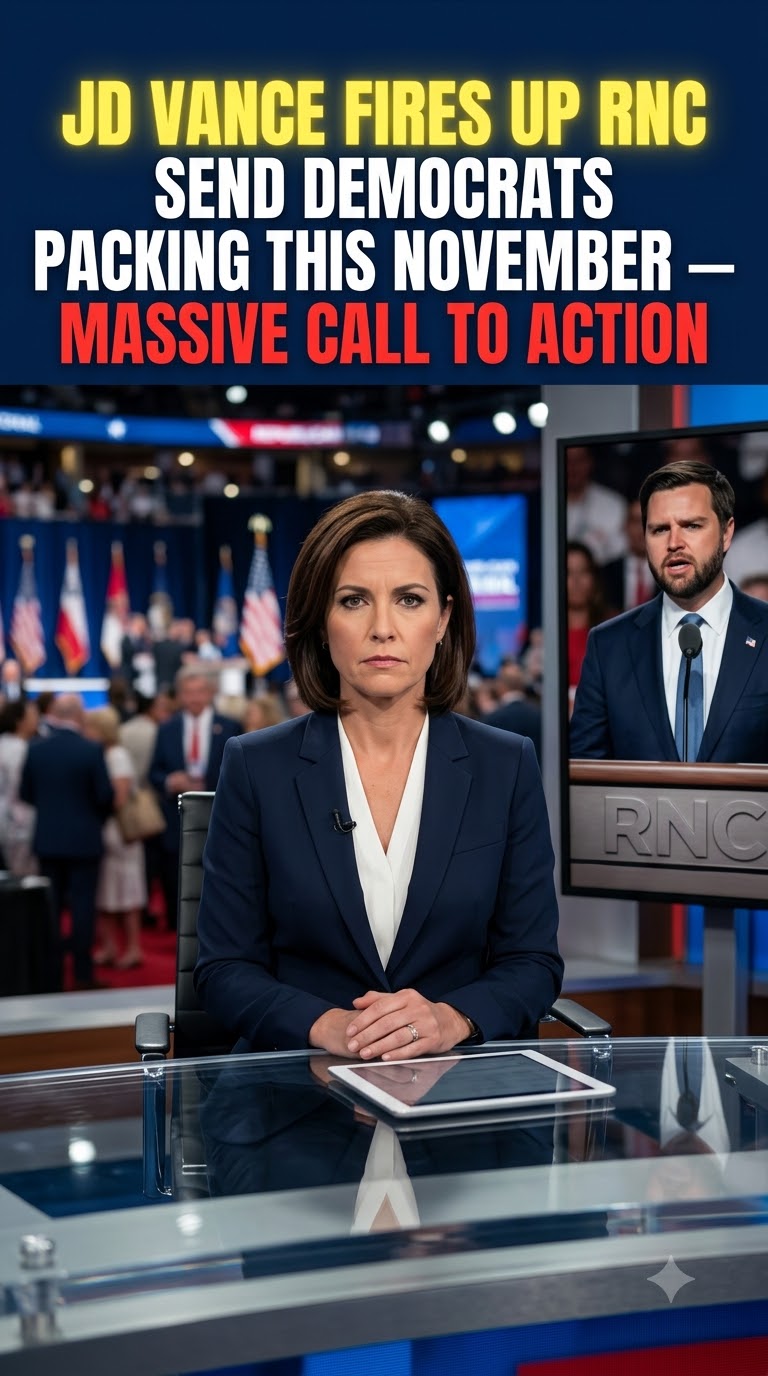 JD Vance Fires Up RNC: 'Send Democrats Packing This November' — Massive Call to Action