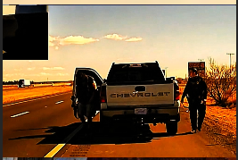 Highway Traffic Stop Takes an Unexpected Turn