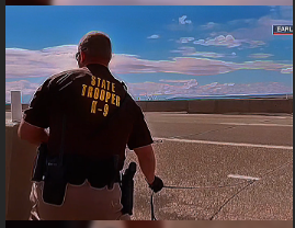 Trooper Times Spike Strip Perfectly During High-Speed Pursuit