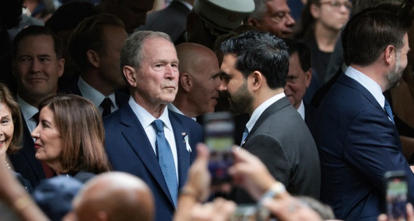 George W. Bush and Zohran Mamdani “Come Face to Face” at 9/11 Event — What Actually Happened?