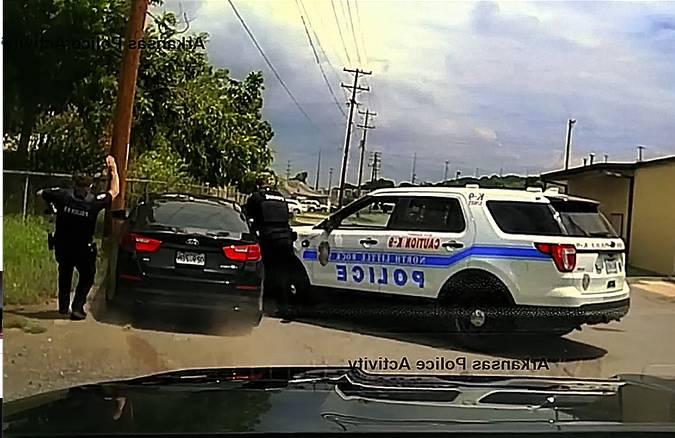 Suspect Rams Police Officer During Chaotic Escape