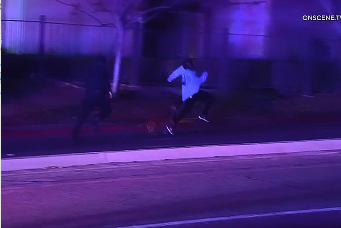 Police K9 Takes Down Fleeing Suspect in La Mesa