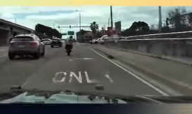 Biker Flees FHP — Quickly Regrets His Decision