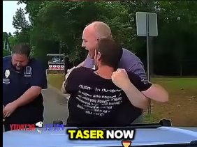 Cammack Village Police Struggle to Control Suspect